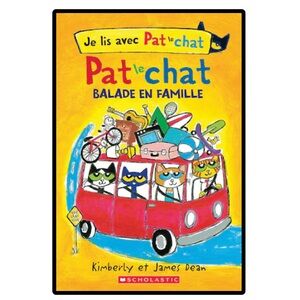 BUNDLE & SAVE 🐾 FRENCH Pat le Chat Balade en Famille Softcover